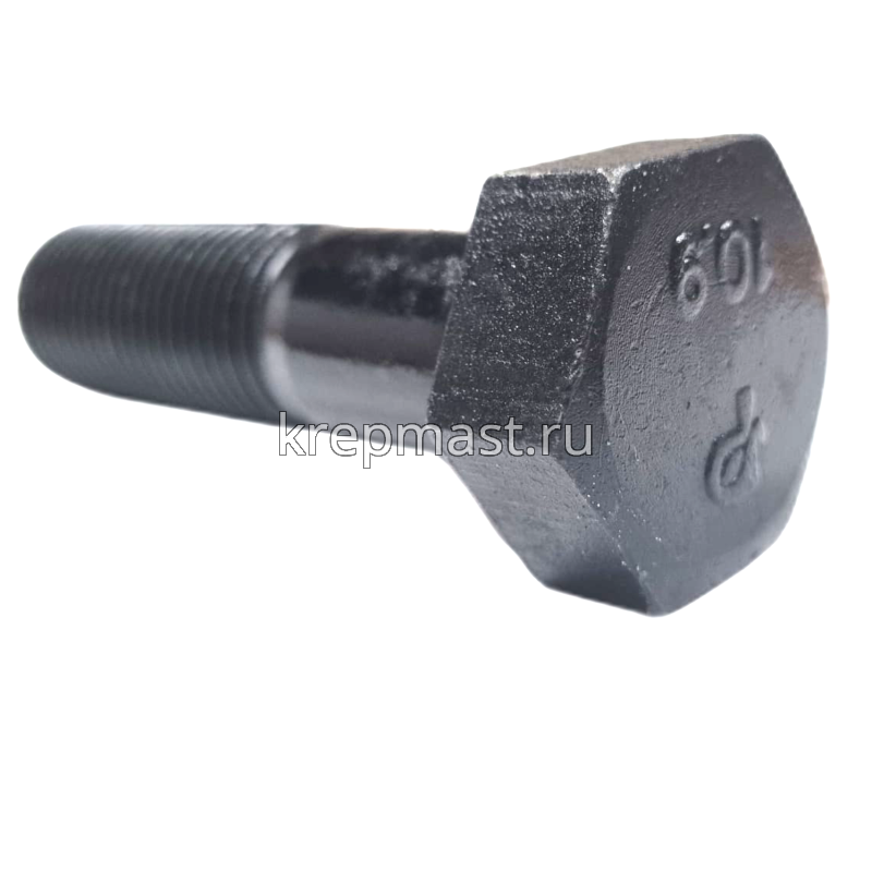 Болт 27х100 кл.пр.10,9 черный н/р DIN 931