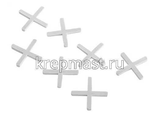 Крестики для кафеля 2,5мм (по 100шт)