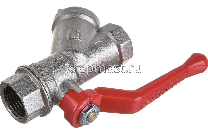 Кран фильтр Ду-15 г/г рычаг