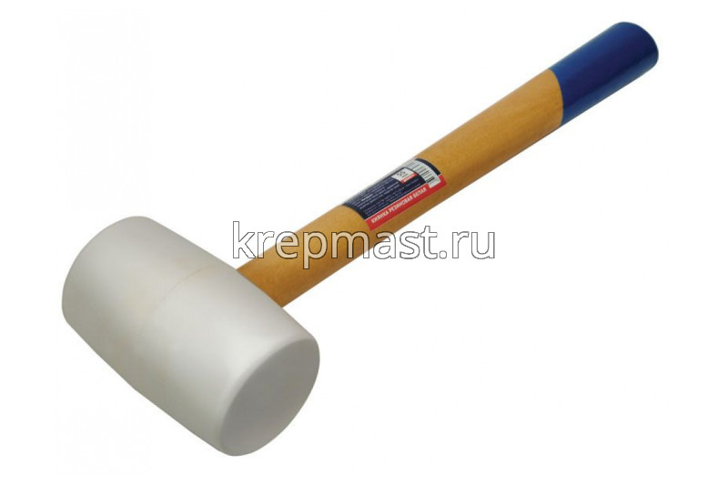 Киянка USP белая резин. с дерев. ручкой 65мм 650гр
