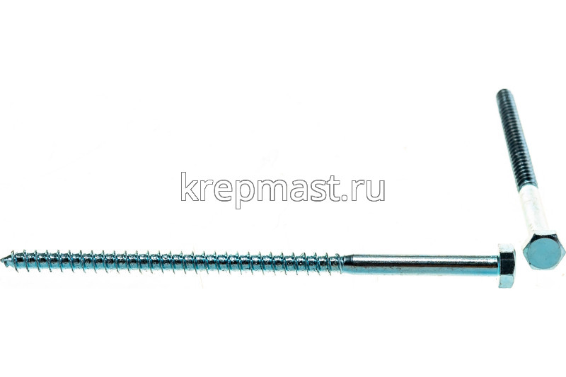 Шуруп д/ крепления дер. лаг 8х160