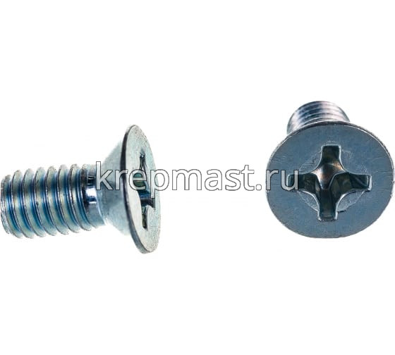 Винт потай 6,0х 12 DIN 965