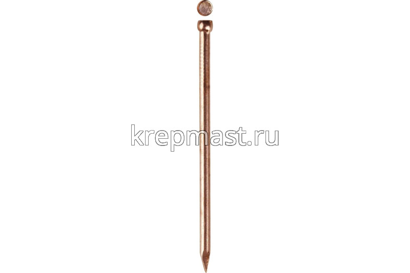 Гвоздь финишный омедненный 1,2х25