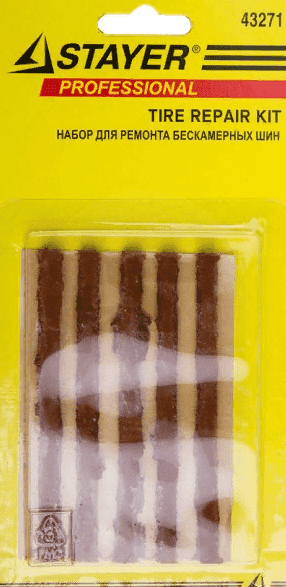 Жгуты STAYER для ремонта бескамерных шин 5шт