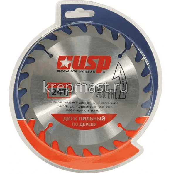 Диск пильный дерево 185х 24х16/20/22/25/30 USP