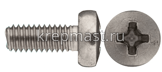 Винт 4х 8 п/цил DIN 7985 нерж A2 Z