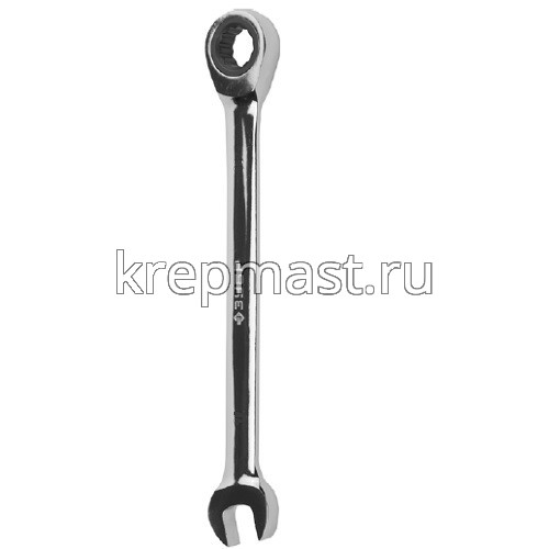 Ключ комбинированный 12мм трещеточный ЗУБР Профи