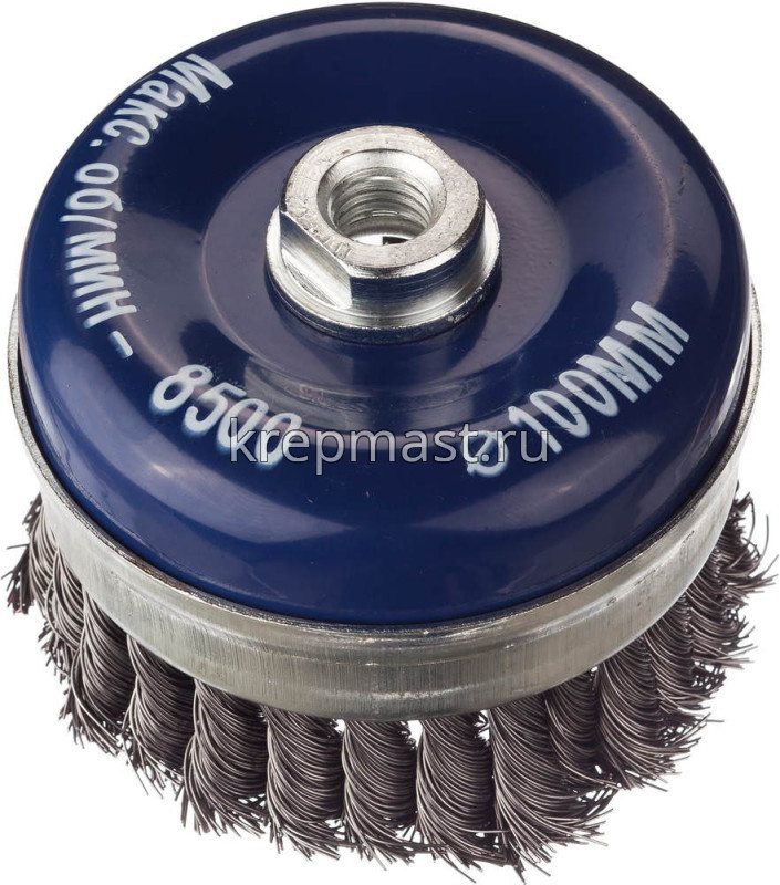 Корщетка- чашка 125мм DEXX для УШМ сталь