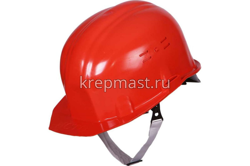 Каска строительная, оранжевая