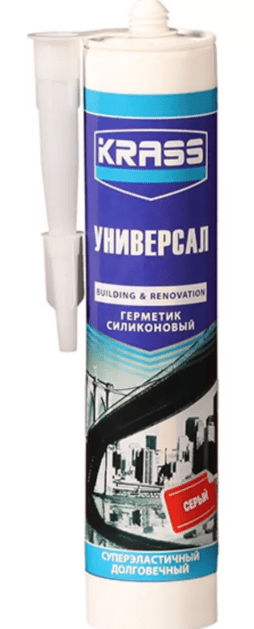 Герметик KRASS универсальный 300мл серый****