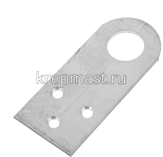 Проушина прямая 30х 70мм цинк