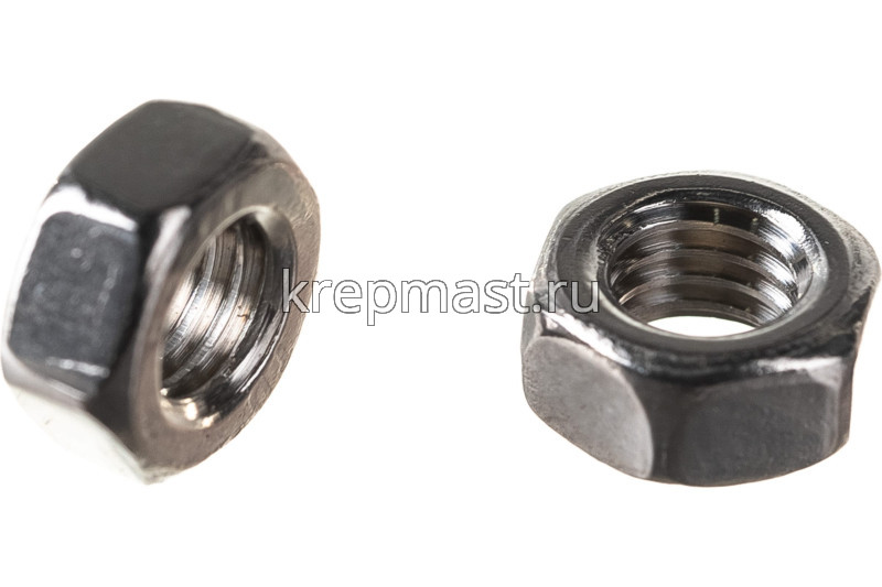 Гайка DIN 934 6-гр. М 5 (0,8) нерж. А2