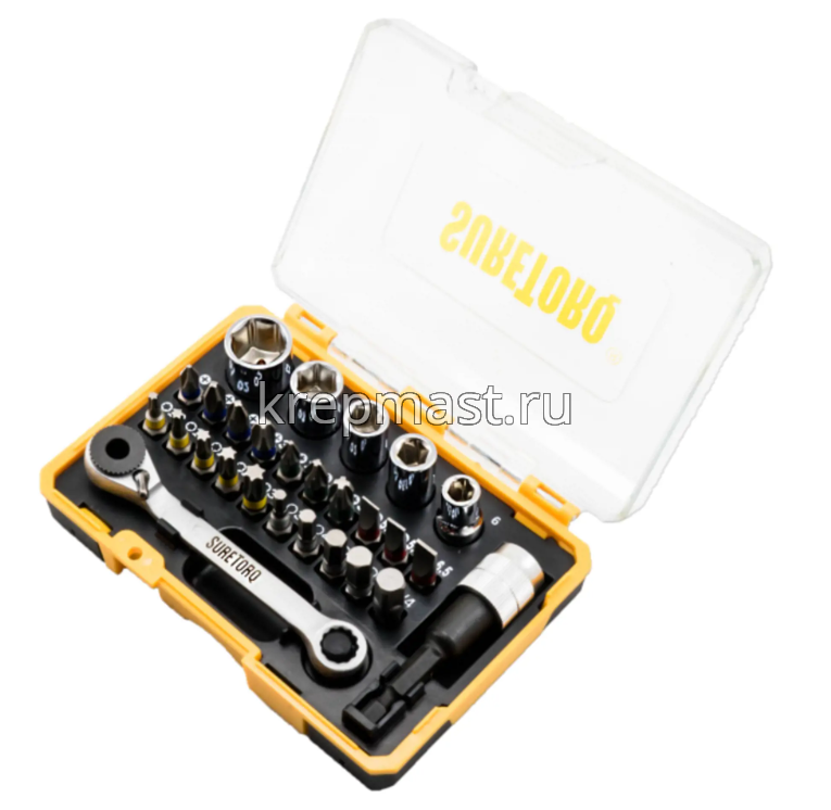 ST PRO Набор бит 27шт с цветовой маркировкой